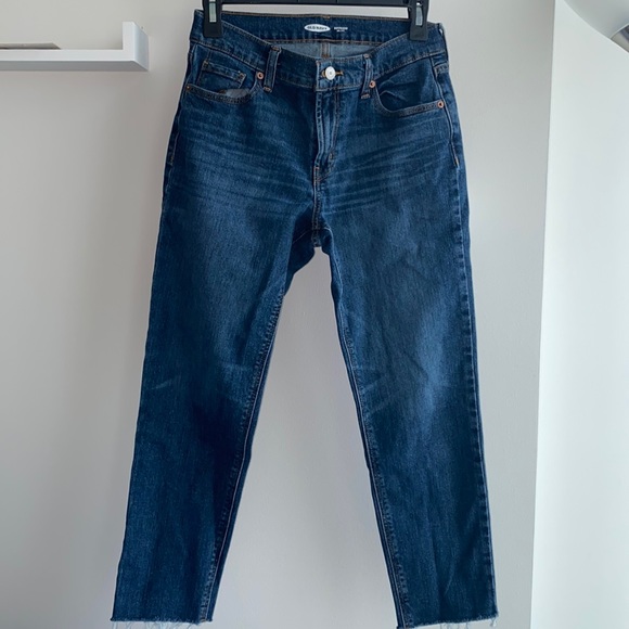 Old Navy Boyfriend Mid Rise Jeans Size 0 - Picture 2 of 5